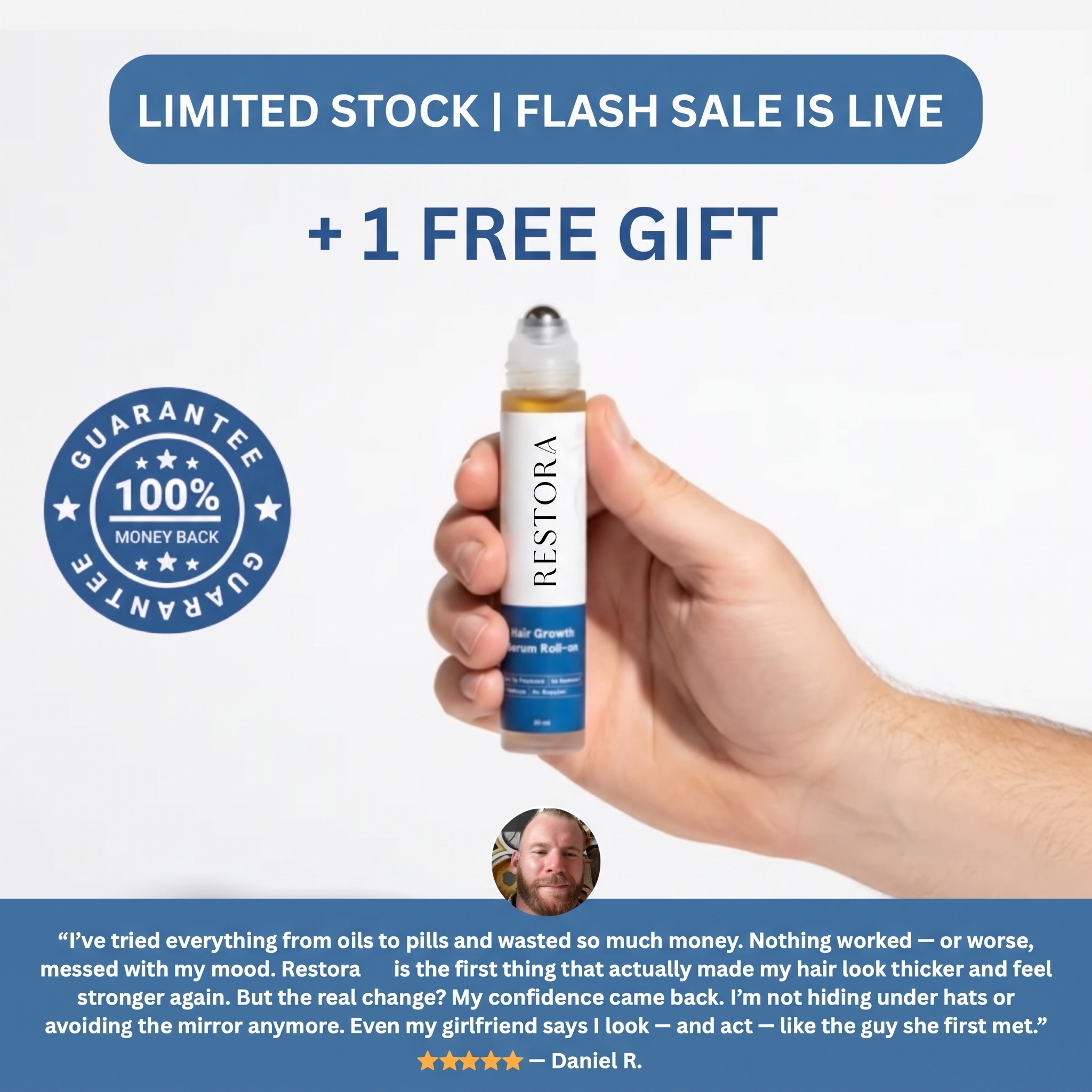 Advanced Hair Growth Roll-on Serum